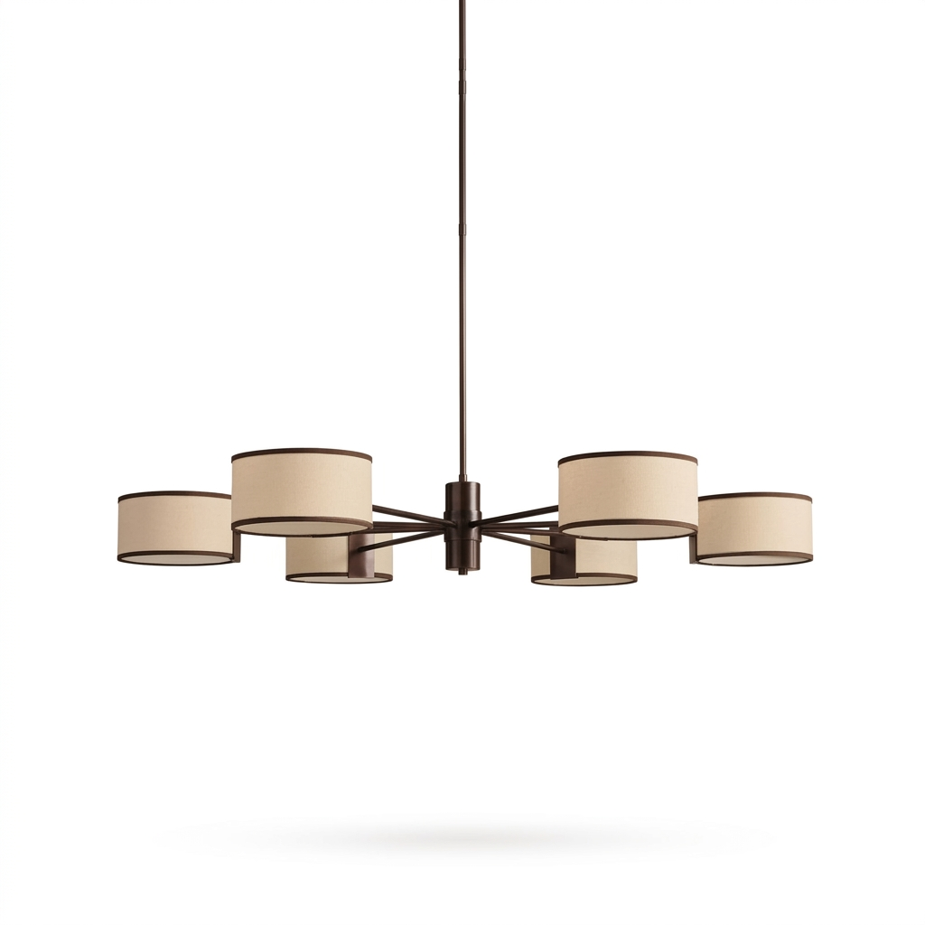 Cavendish Multi Arm Chandelier - studio white variant