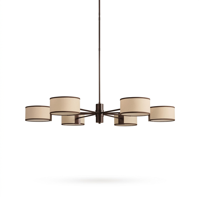 Cavendish Multi Arm Chandelier - studio white variant