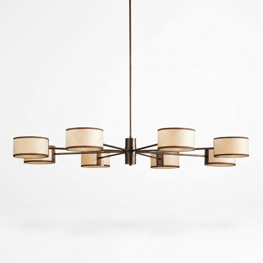 Cavendish Multi Arm Chandelier - studio white variant