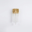 Bow Tie Crystal Wall Lamp - studio white