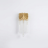 Bow Tie Crystal Wall Lamp - studio white