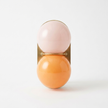 Cabochon Glass Wall Sconce - white variant