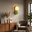 Cabochon Glass Wall Sconce - lifestyle