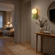 Cabochon Glass Wall Sconce - lifestyle