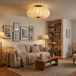Clementine Semi Ceiling Mount - lifestyle