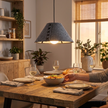 Acoustic Felt Cone Pendant Light - lifestyle