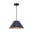 Acoustic Felt Cone Pendant Light - white