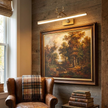 Metal Antler Ring Wall Lamp - lifestyle