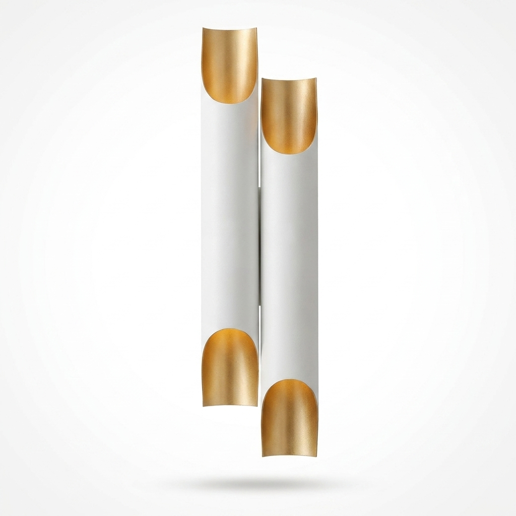 Aluminum Cylinder Wall Lamp - white