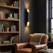 Aluminum Cylinder Wall Lamp - lifestyle