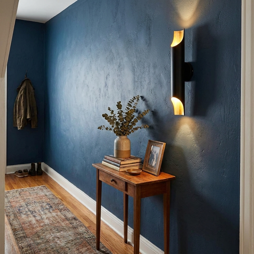 Aluminum Cylinder Wall Lamp - lifestyle
