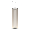 Metal Mesh Cone Pendant Light - white