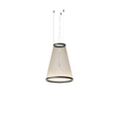 Metal Mesh Cone Pendant Light - white
