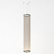 Metal Mesh Cone Pendant Light - white