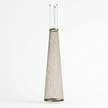 Metal Mesh Cone Pendant Light - white