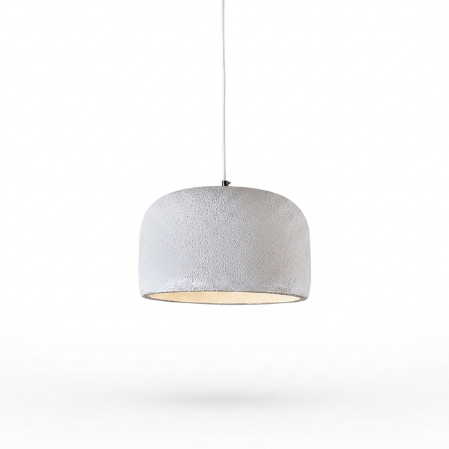 Resin Cloud Dome Pendant Light - white