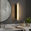 Alabaster Blade Wall Sconce - lifestyle