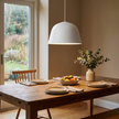 Aluminum Dome Pendant Light - lifestyle