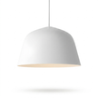 Aluminum Dome Pendant Light - white