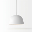 Aluminum Dome Pendant Light - white