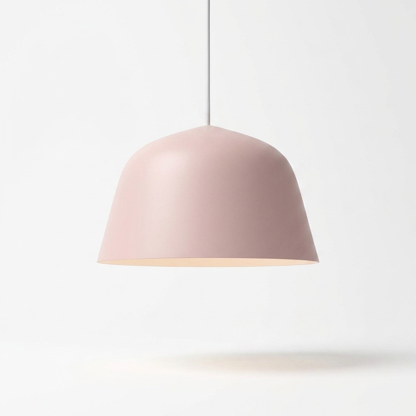 Aluminum Dome Pendant Light - white