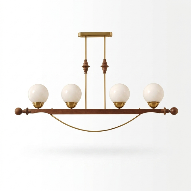 Adorned Linear Chandelier
