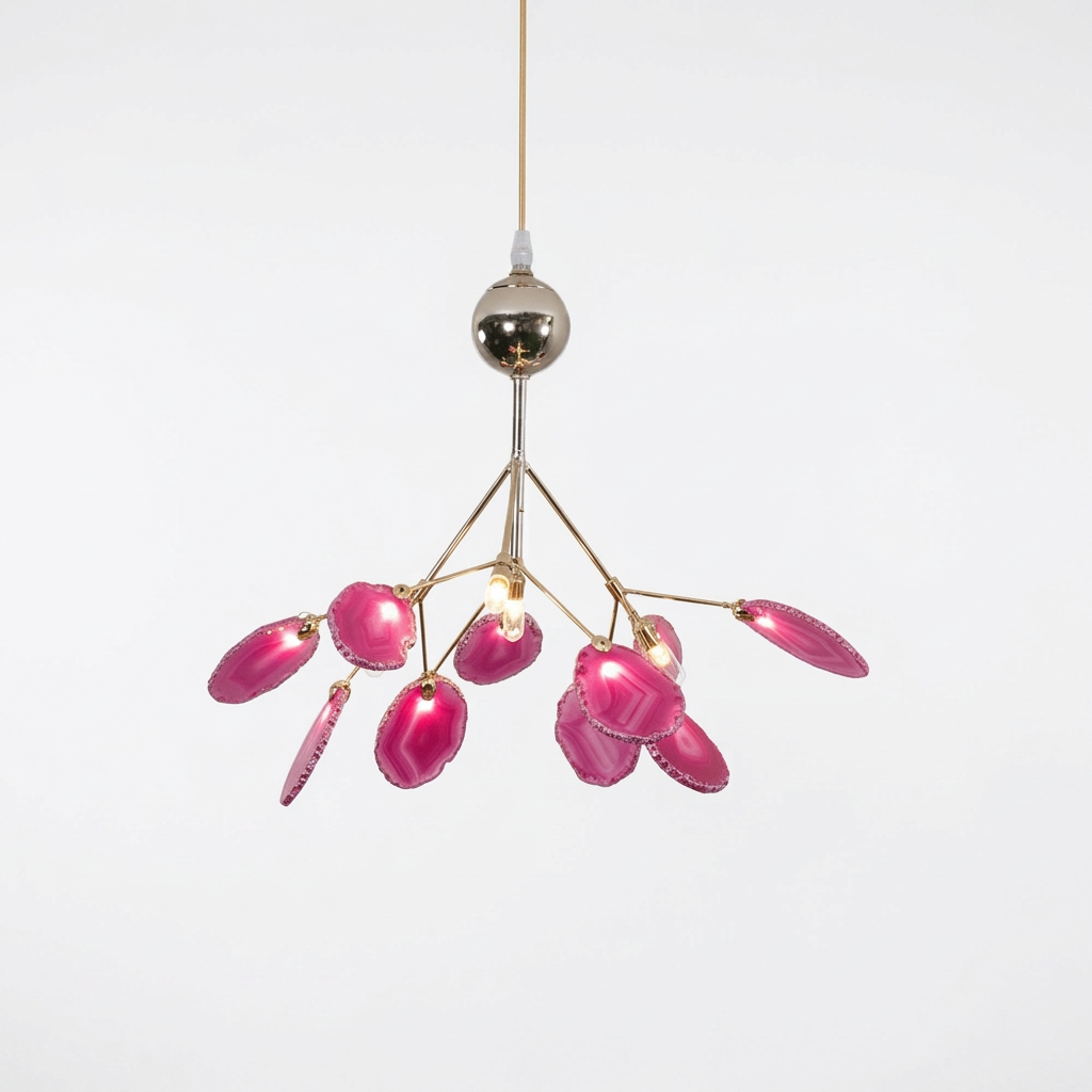 Agate Flake Chandelier