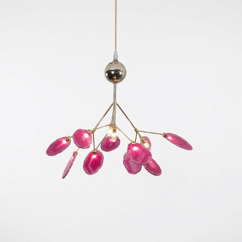 Agate Flake Chandelier