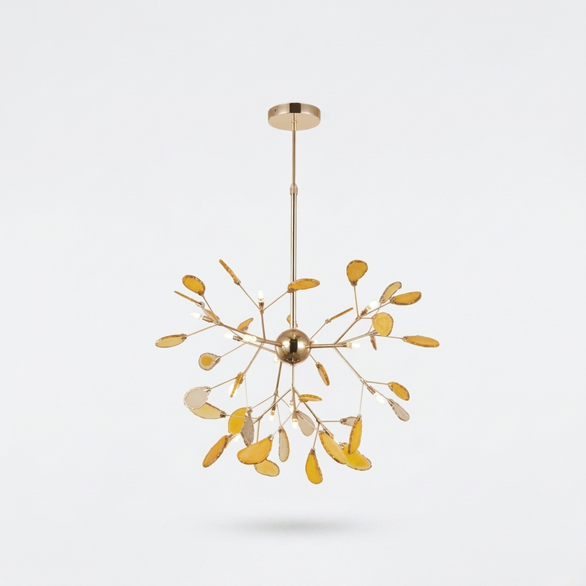Agate Flake Chandelier