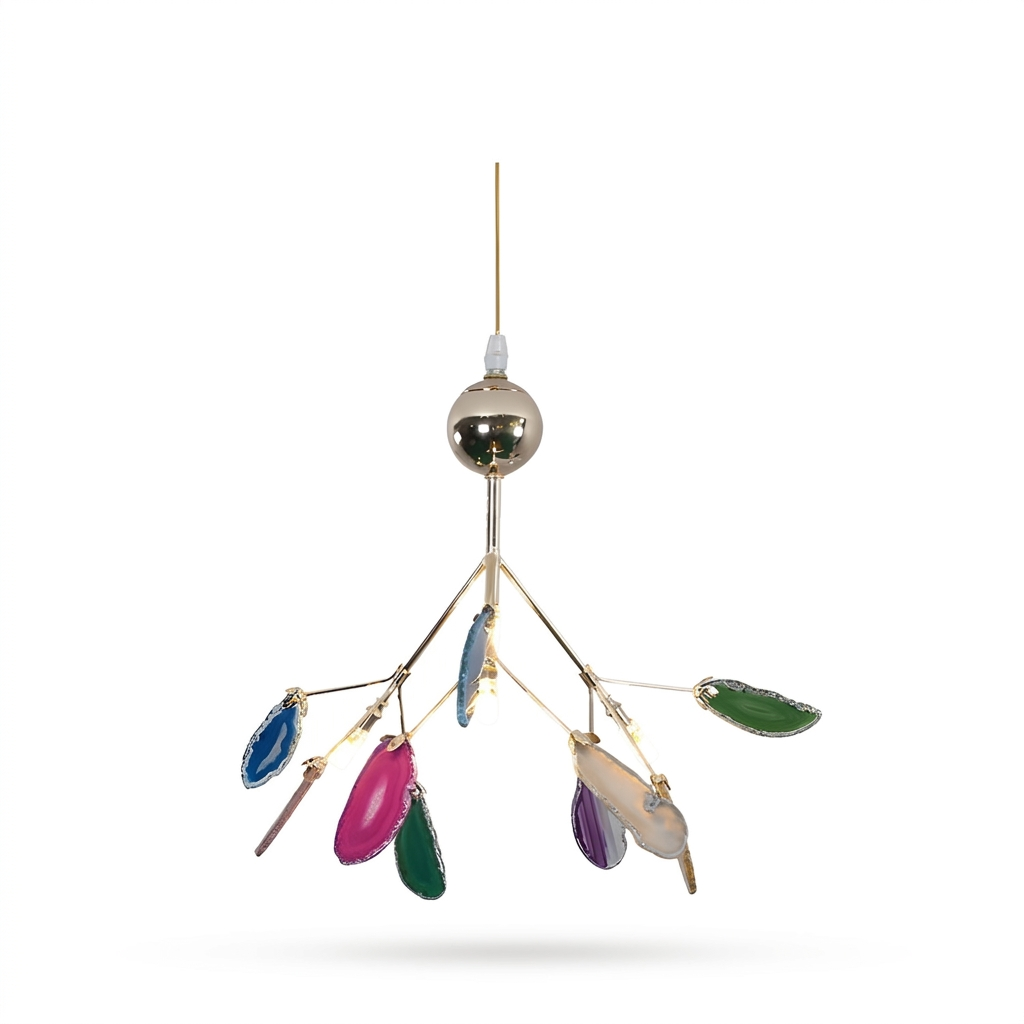 Agate Flake Chandelier