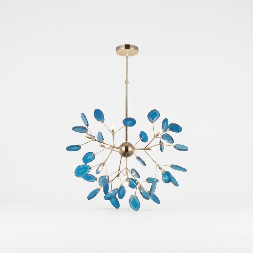 Agate Flake Chandelier
