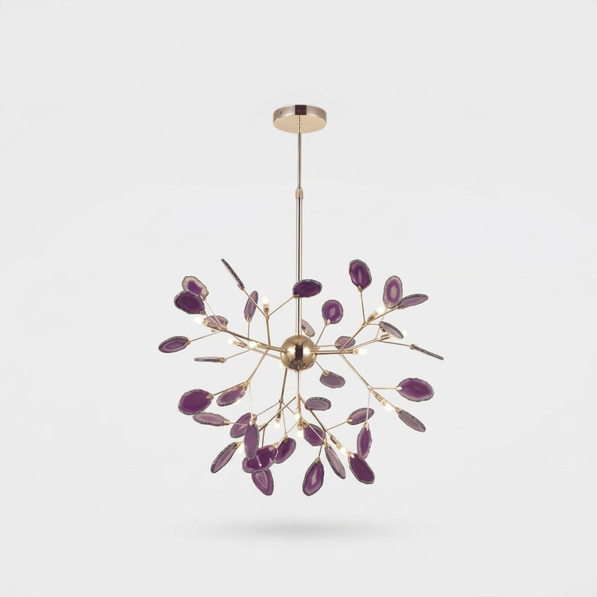 Agate Flake Chandelier