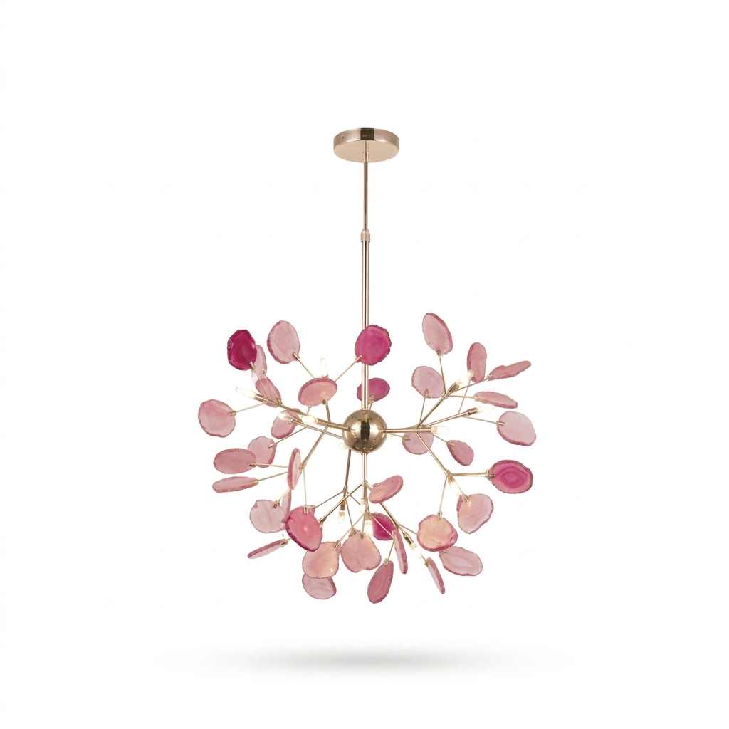 Agate Flake Chandelier