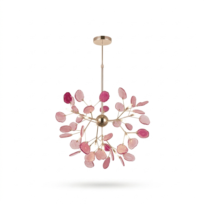Agate Flake Chandelier