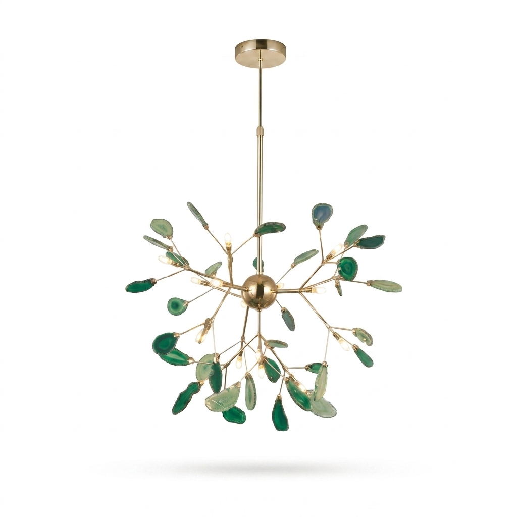 Agate Flake Chandelier