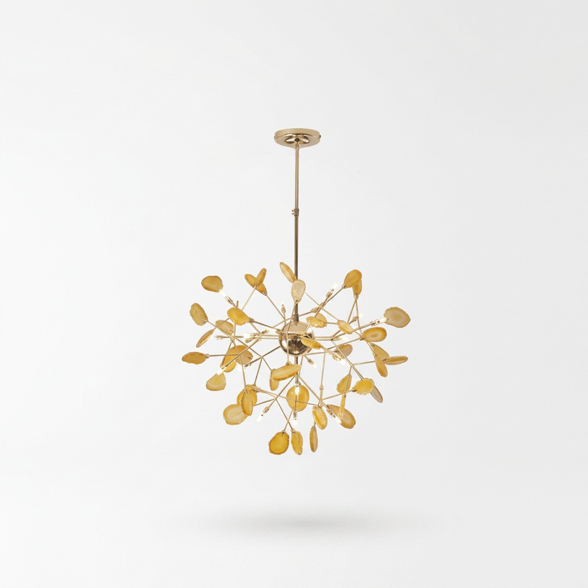 Agate Flake Chandelier