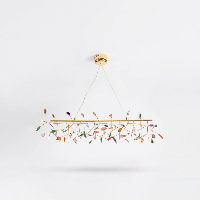 Agate Flake Chandelier