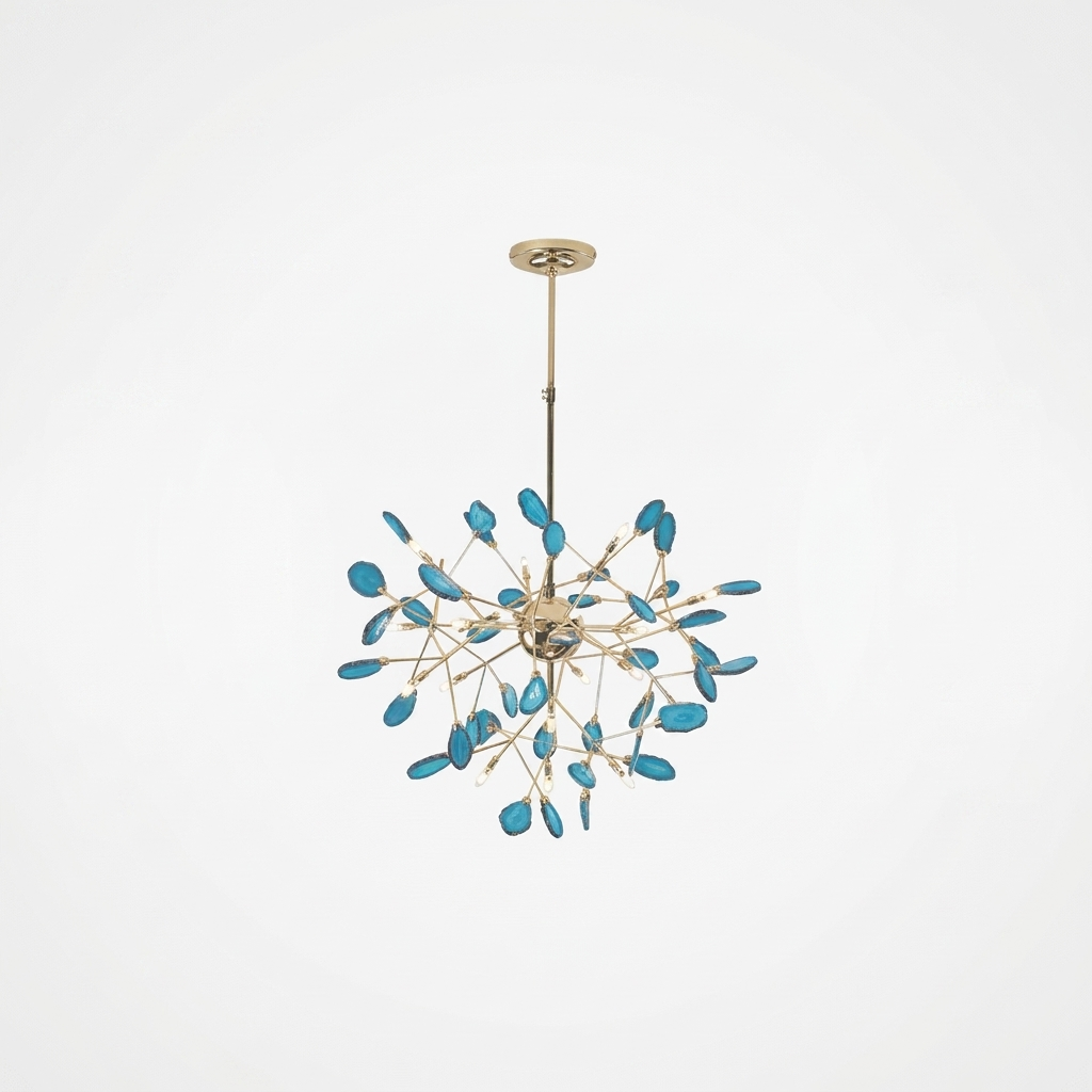 Agate Flake Chandelier
