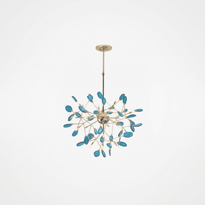 Agate Flake Chandelier