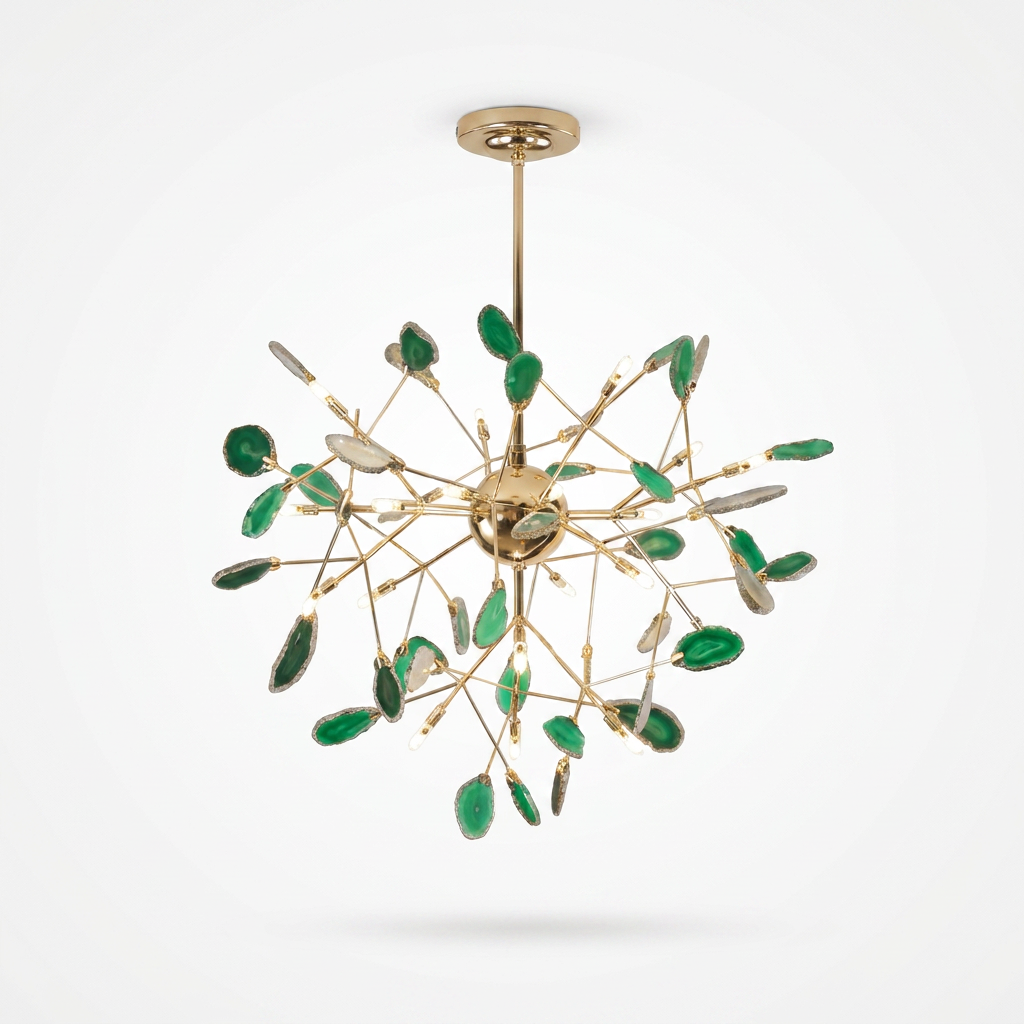 Agate Flake Chandelier