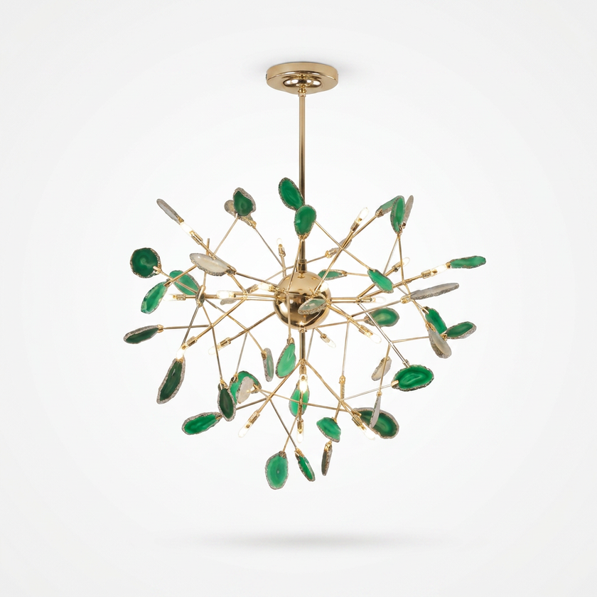 Agate Flake Chandelier