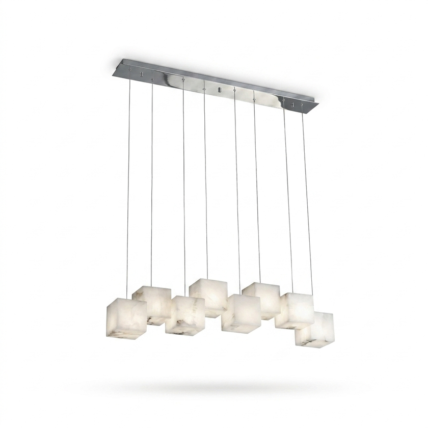 Alabaster Box Chandelier