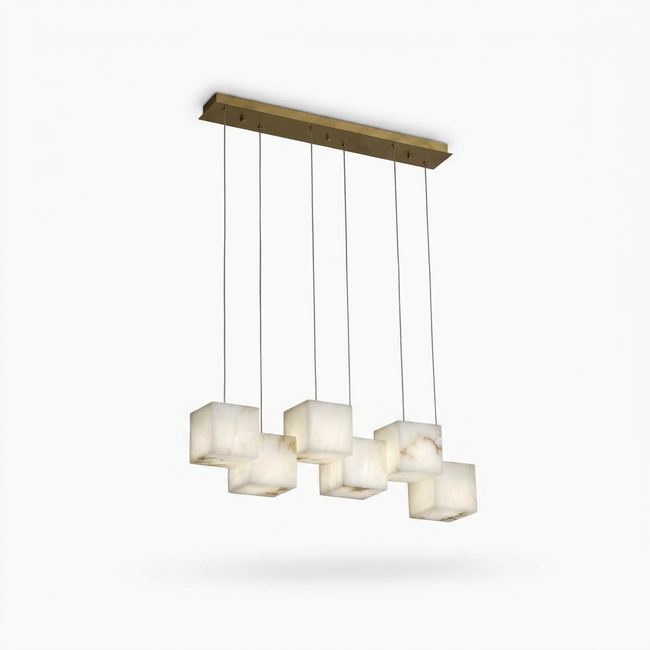 Alabaster Box Chandelier