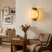Alabaster Orb Alabaster Sconce