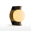 Alabaster Orb Alabaster Sconce