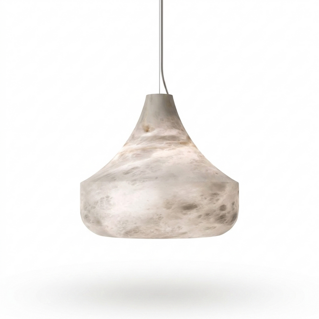 Alabaster Veil Pendant Light