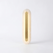Alabaster Rounded Wall Light