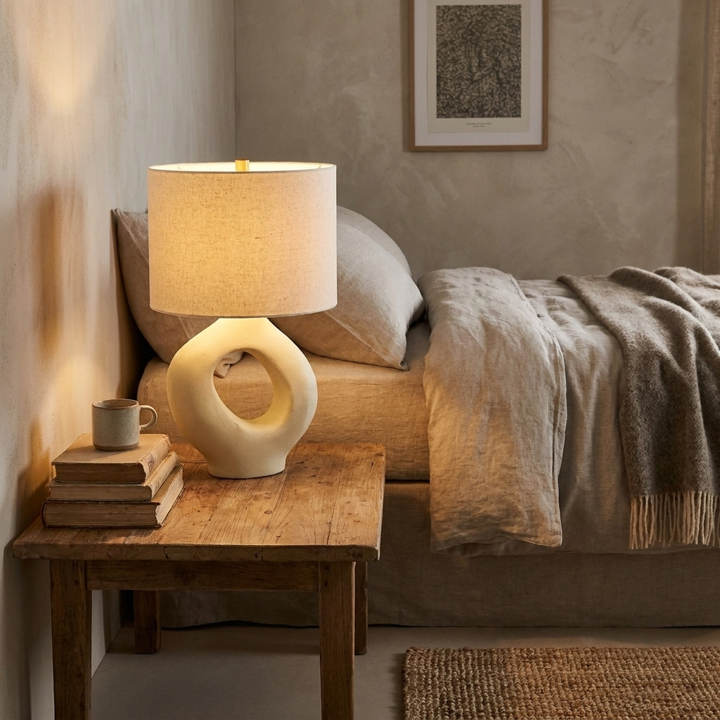 Amara Sculptural Table Lamp