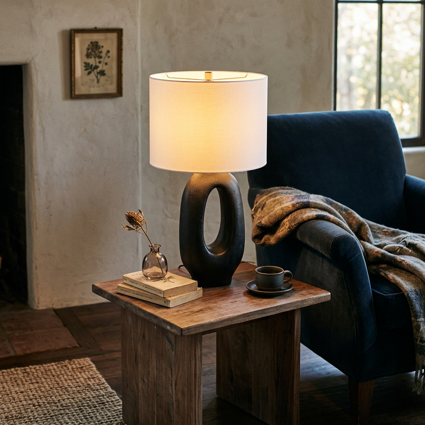 Amara Sculptural Table Lamp