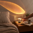 Crystal Pebble Chrome Table Lamp